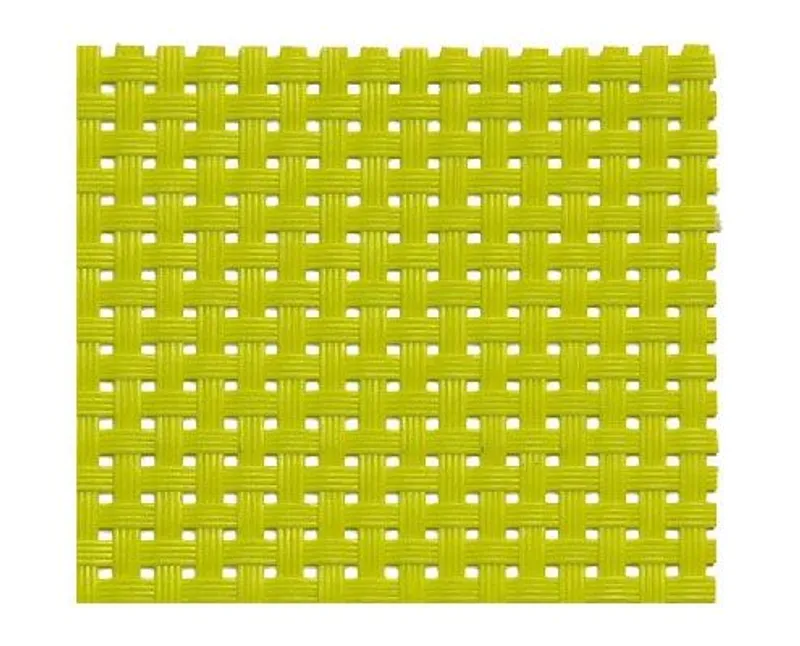 PVC zöld tányéralátét 45 x 33 cm