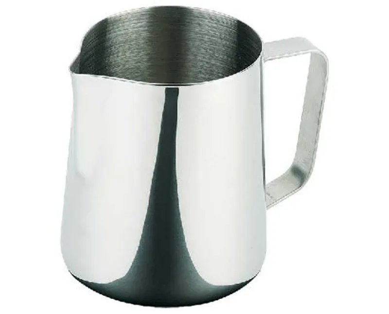 Rozsdamentes acél tejkiöntő 1,3 l, 12 x 16,5 cm