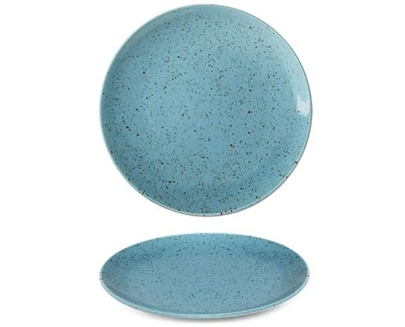 Lifestyle Arctic Blue porcelán lapostányér 21 cm