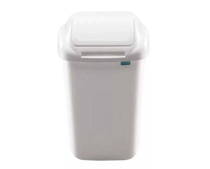 Plafor rugós billenőfedeles szemetes 50 l fehér