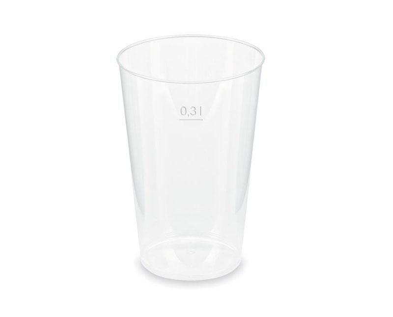 Újrahasználható műanyag pohár 300 ml
