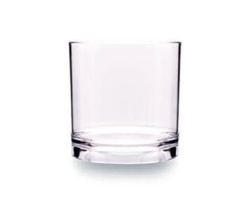 Polikarbonát törhetetlen műanyag whiskys pohár 250 ml