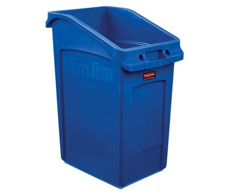 Rubbermaid Slim Jim asztal alá helyezhető kuka kék 87 l