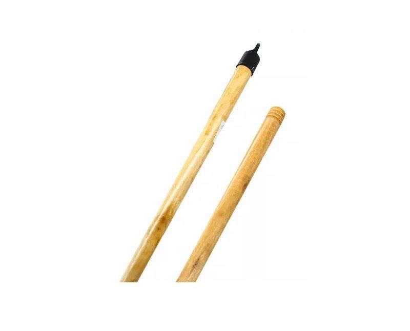 Menetes lakkozott fa nyél 120 cm