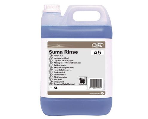 Diversey SUMA Rinse A5 gépi öblítőszer lágy vízhez 5 l