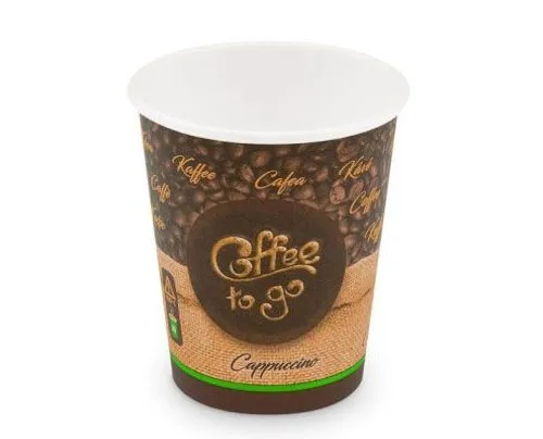 Mintás papírpohár 200 ml Coffee To Go 80 mm