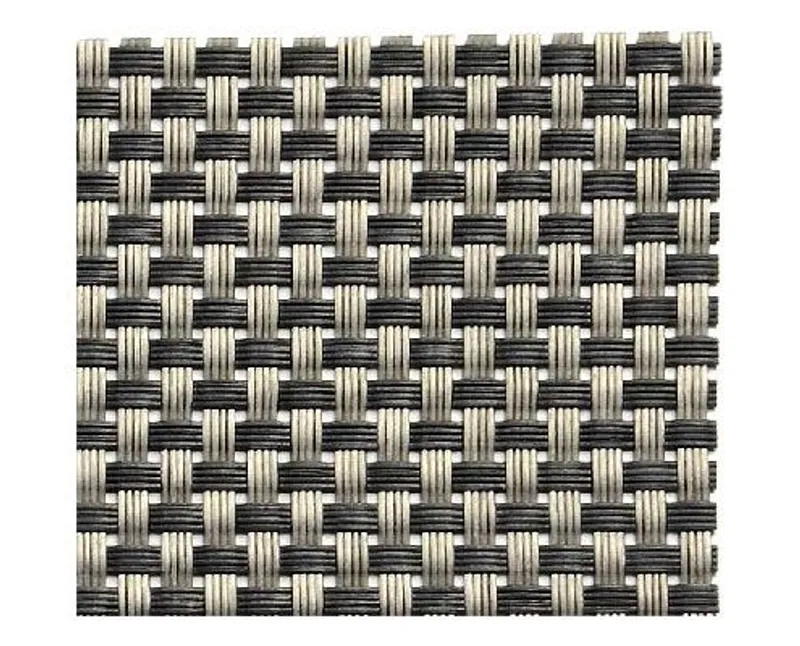 PVC ezüst szürke tányéralátét 45 x 33 cm