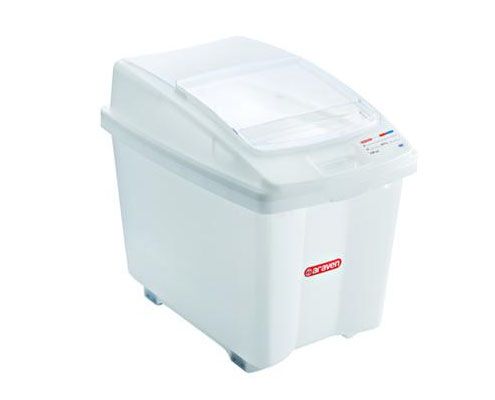 Gurulós tároló doboz csúszó tetővel 80 l 655 x 435 x 560 mm