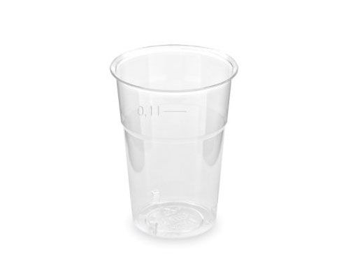 Műanyag prémium pohár 100 ml víztiszta