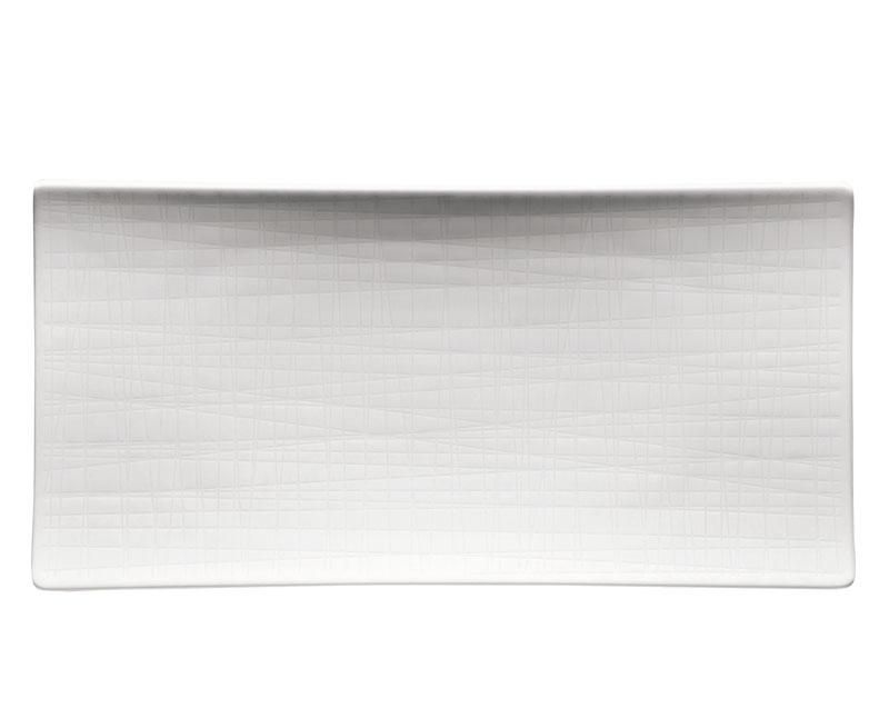 Rosenthal Mesh porcelán szögletes lapostányér 26 x 13 cm