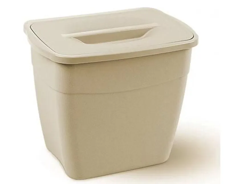 Koala szemetes kuka fedővel 6 l (Hanging Bucket) krémszínű
