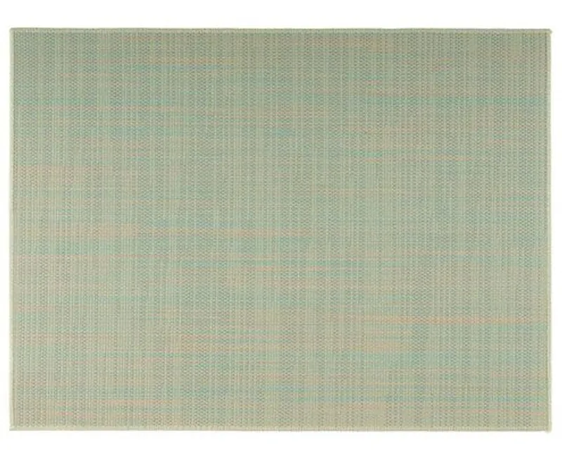 TAO bézs-türkiz tányéralátét 45 x 33 cm
