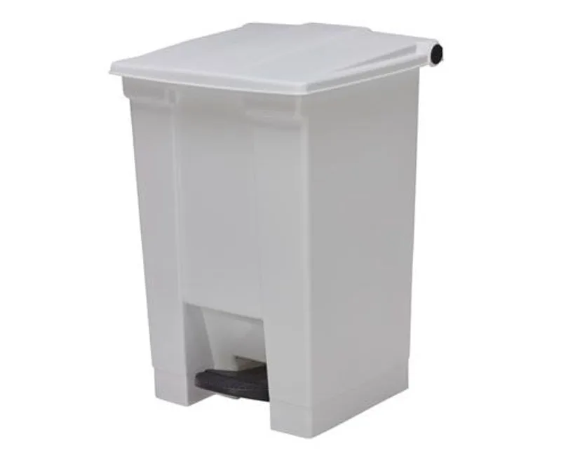 Rubbermaid pedálos szemetes kuka 68 l fehér