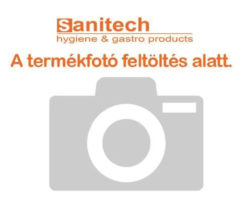 Síkperemes tálca PP, fehér,6/4 osztott 650 ml