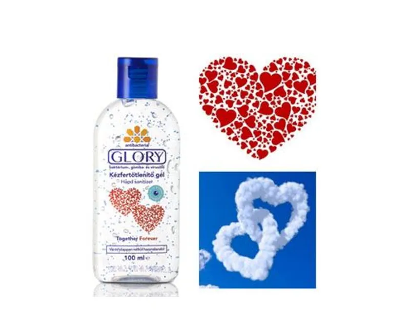 Glory kézfertőtlenítő gél Together Forever 100 ml