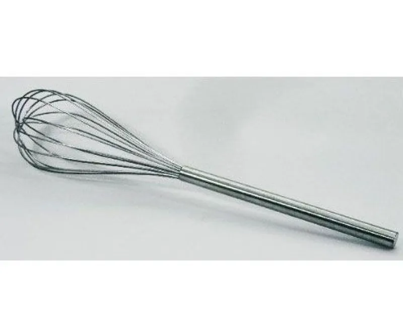 Rozsdamentes acél 8 szálas habverő 150 cm-es