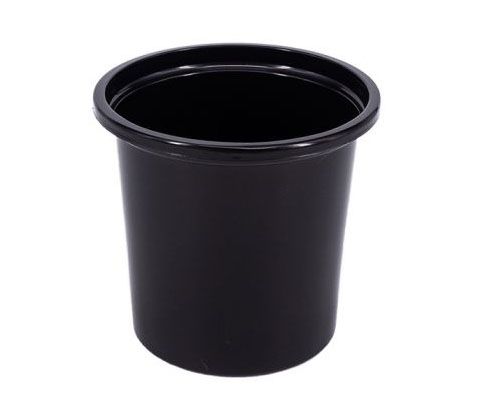 Öntetes tálka 125 ml fekete
