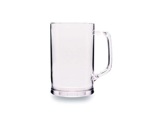 Polikarbonát törhetetlen műanyag söröskorsó 470 ml