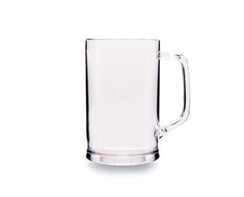 Polikarbonát törhetetlen műanyag söröskorsó 470 ml