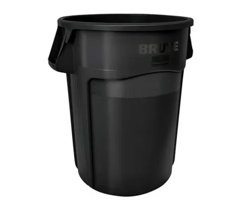 Rubbermaid Brute törhetetlen szemetes konténer, 166,5 l, fekete