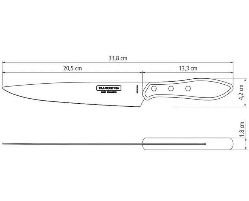 Tramontina Churrasco faragókés 8"