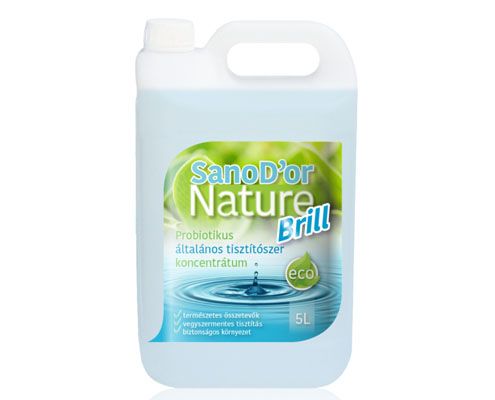 SanoD’or Nature Brill Környezetbarát általános tisztítószer koncentrátum 5 liter