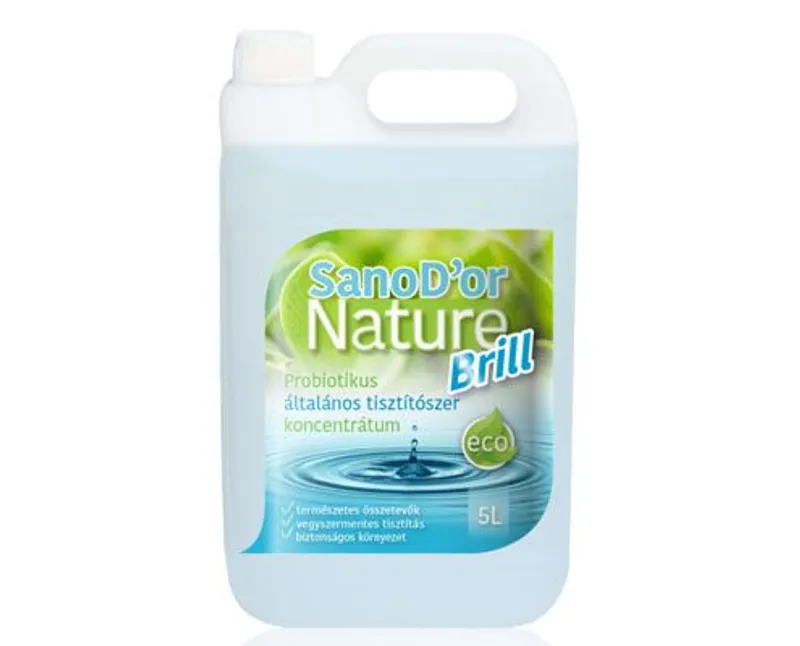 SanoD’or Nature Brill Környezetbarát általános tisztítószer koncentrátum 5 liter