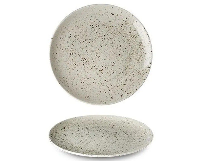 Lifestyle Natural porcelán lapostányér 21 cm