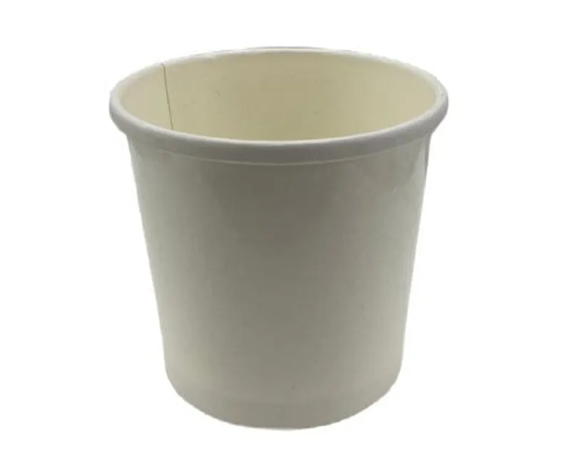 Begreen fehér leveses papírtégely Ø90 mm - 350 ml