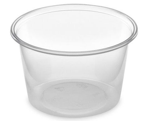 Öntetes tálka 100 ml natúr