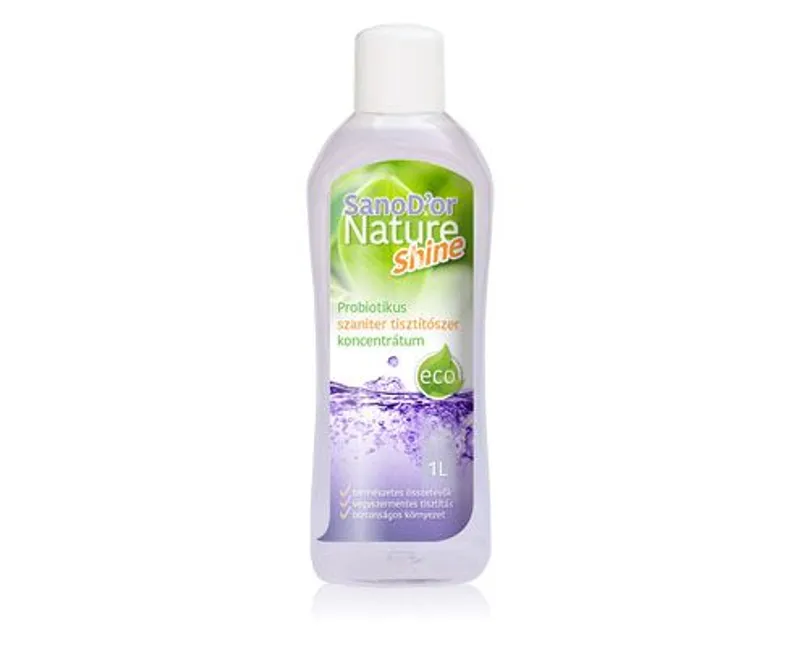 SanoD’or Nature Shine Környezetbarát fürdőszoba tisztítószer koncentrátum 1 liter