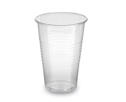 Műanyag pohár 200 ml víztiszta
