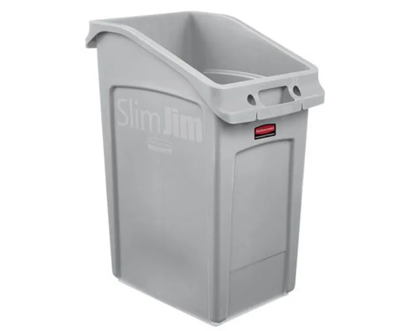 Rubbermaid Slim Jim asztal alá helyezhető kuka szürke 87 l