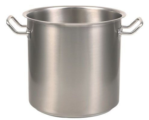 Fazék átm. 20 cm, mag. 20 cm, űrt. 6,3 l, rozsdamentes acél, tripla alj, matt