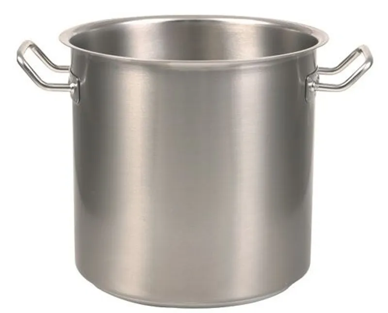 Fazék átm. 20 cm, mag. 20 cm, űrt. 6,3 l, rozsdamentes acél, tripla alj, matt