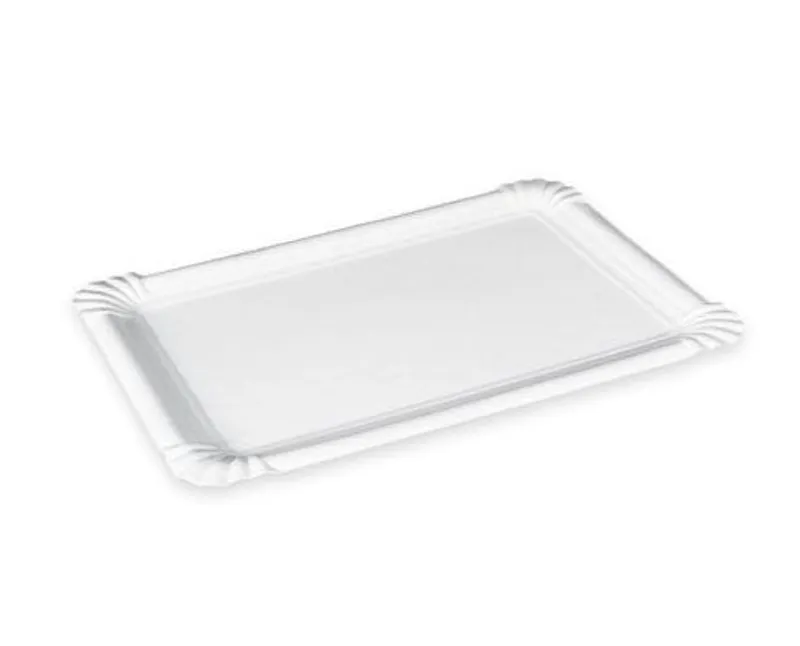 Papírtálca közepes fehér 130 x 200 mm