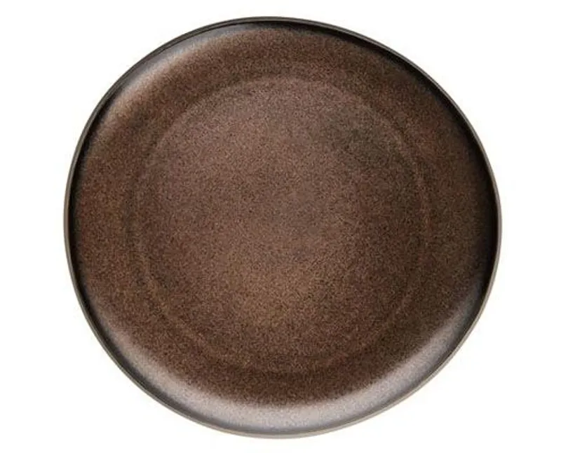Rosenthal Junto Bronze porcelán lapostányér 25 cm