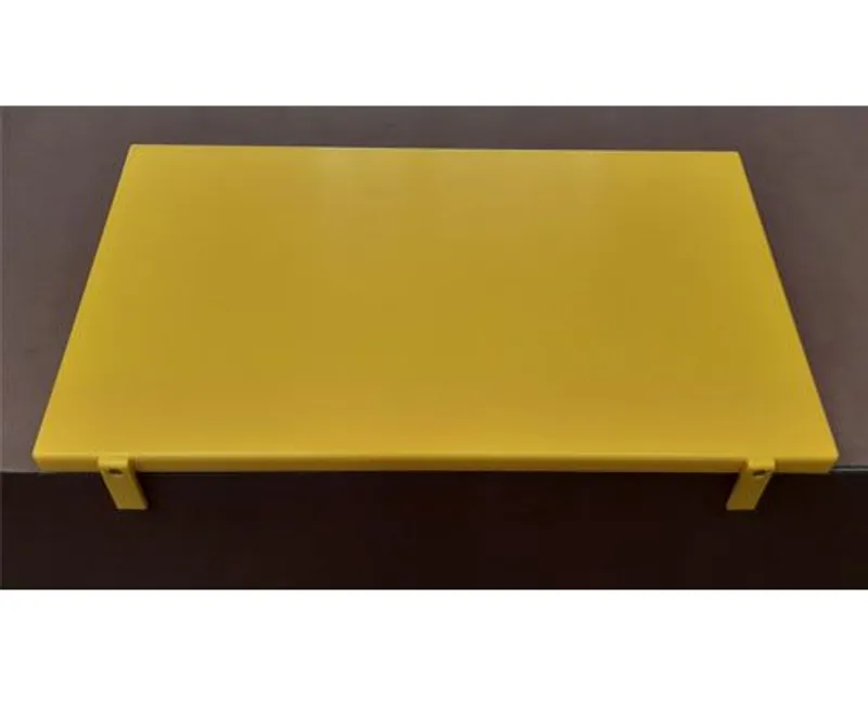 Vágólap/vágódeszka 50 x 30 x 1,8 cm sárga