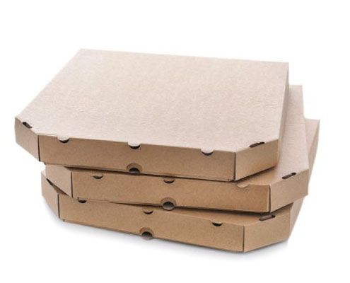 Pizzadoboz barna 32 x 32 x 3 cm