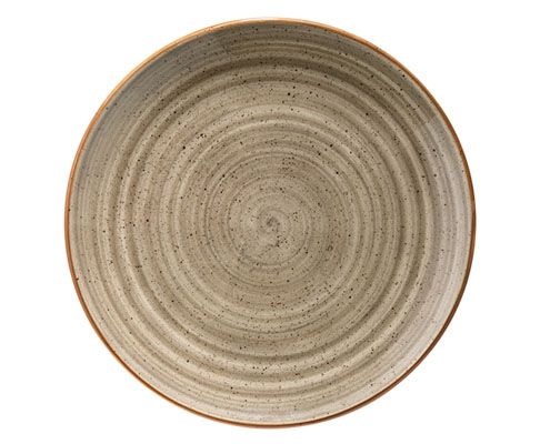 Bonna Terrain porcelán perem nélküli lapostányér 27 cm