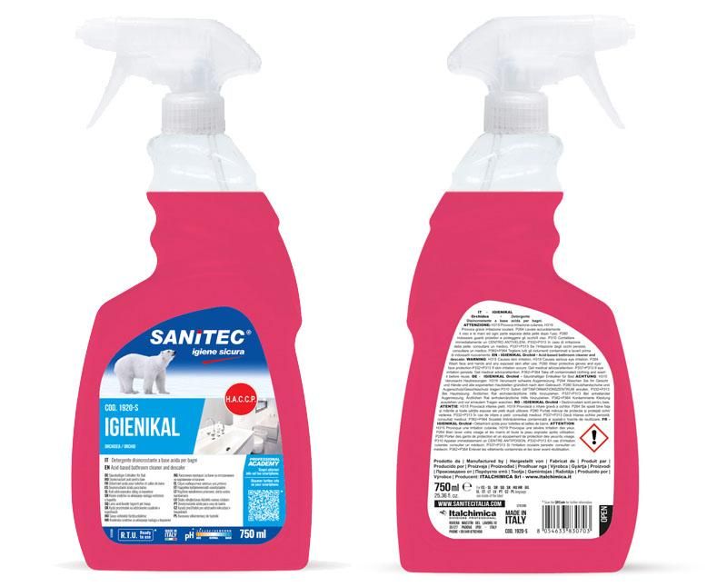 Sanitec Igienikal illatosított fürdőszobai vízkőoldó 750 ml