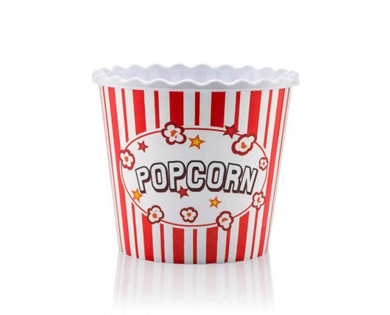 Popcorntartó vödör műanyag 2,2 l 4F