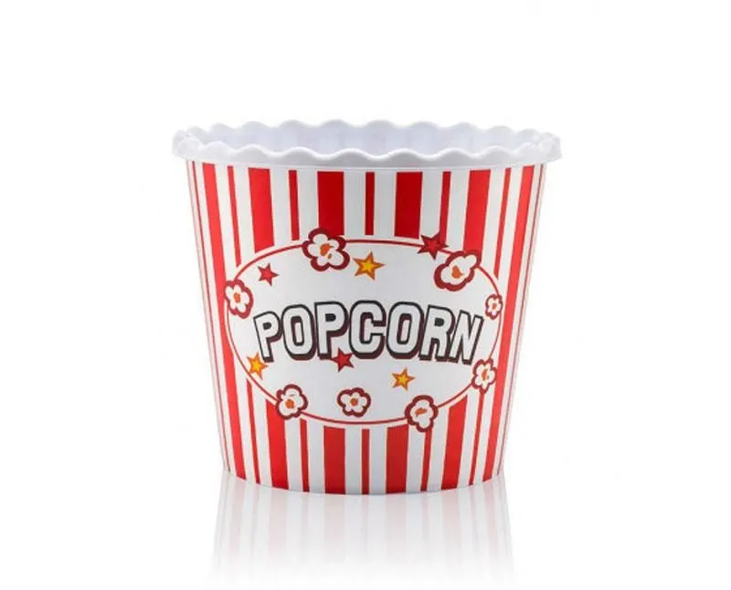 Popcorntartó vödör műanyag 2,2 l 4F
