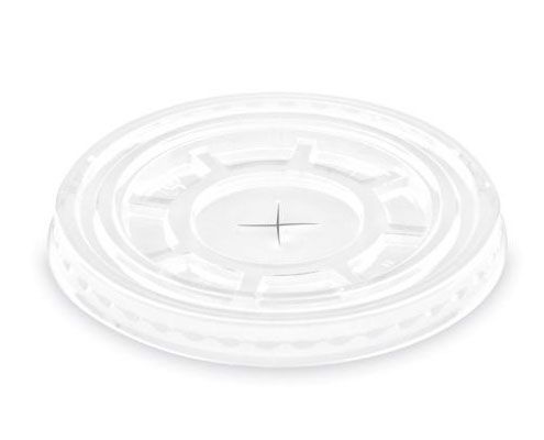 Bioműanyag PLA lapos tető szívószál nyílással 95 mm