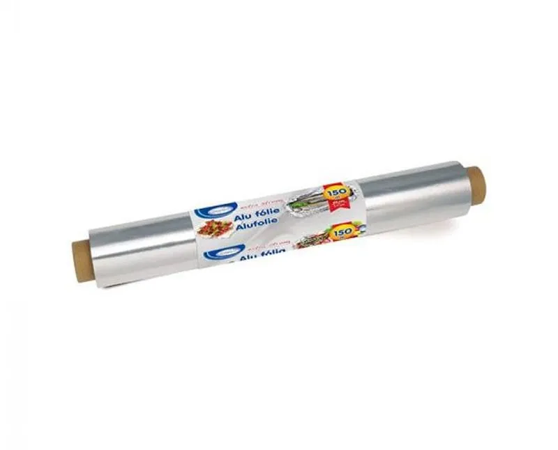 Alufólia 150 m x 45 cm - extra erős - egyesével csomagolt - 17 mikron