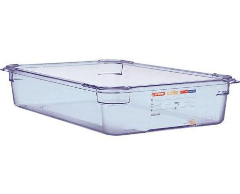 Polikarbonát átlátszó GN 1/3 edény 150 mm 6 l
