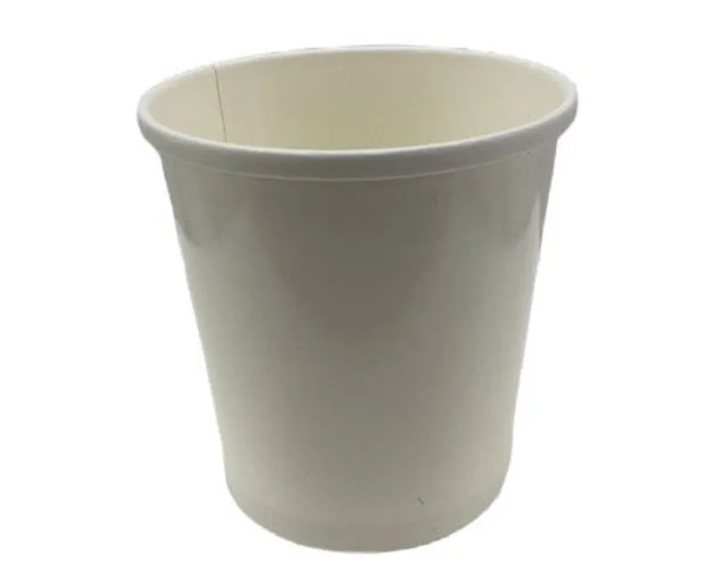 Begreen fehér leveses papírtégely Ø97 mm - 470 ml