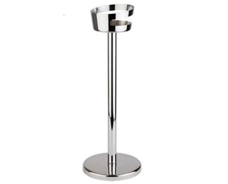 Rozsdamentes acél pezsgősvödör állvány 73 cm