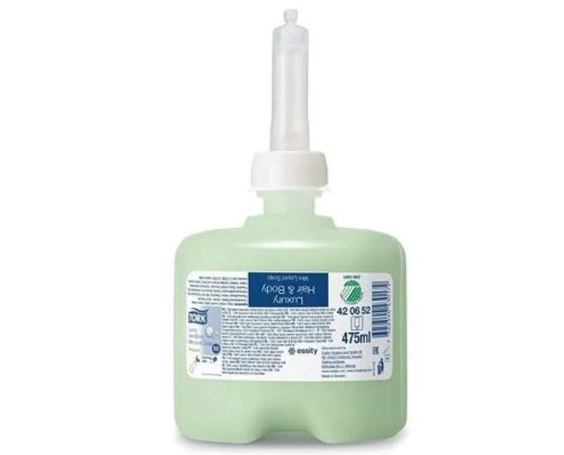 Tork Mini Luxus pipere folyékony szappan zöld 475 ml