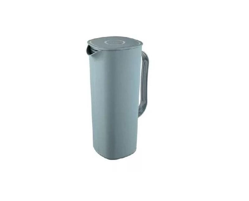Zöld műanyag kancsó tetővel 1,8 l